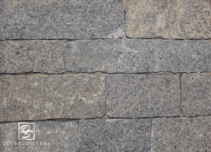 Close-up photo of Dusty Rose Strip Natural Thin Stone Veneer texture.