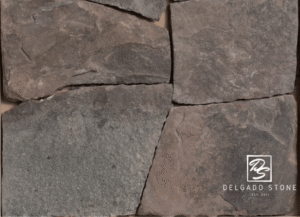 Fieldstone Dark Mosaic Natural Thin Stone Veneer swatch.