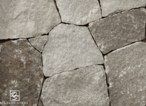 Fitzwilliam Granite mosaic stone veneer texture close-up detail