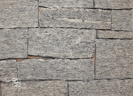 Greenwich Blue ashlar stone veneer texture sample