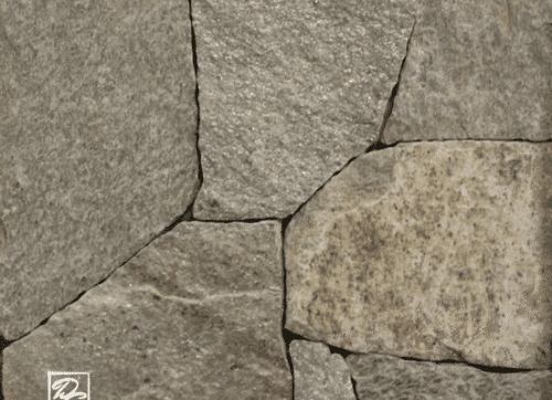 Close-up photo of Harbor Mist Mosaic Natural Thin Stone Veneer texture.