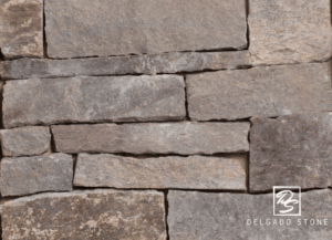 Hudson Blend Ashlar Natural Thin Stone Veneer swatch.
