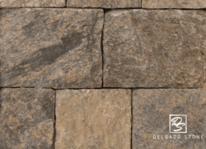 Hudson Blend Square and Rectangle Natural Thin Stone Veneer swatch.
