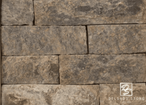Hudson Blend Strip Natural Thin Stone Veneer swatch.