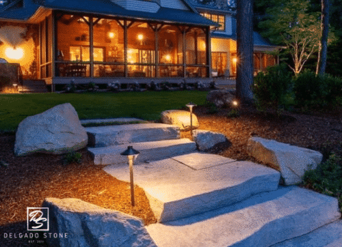 Liberty Hill Irregular Sawn Steps 2