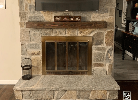 Montauk Blend Mosaic and Liberty Hill Hearth