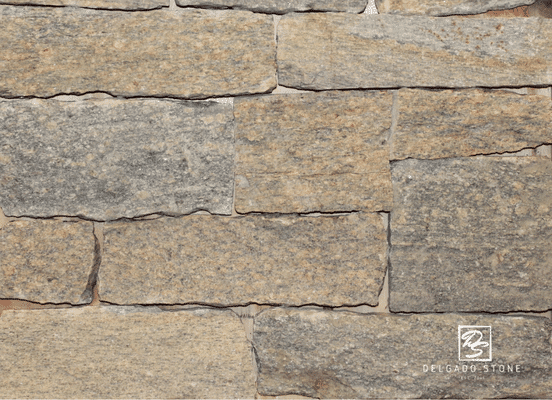 Montauk Blend ashlar stone veneer texture sample
