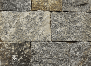 Photo of New York Blend Square and Rectangle Natural Thin Stone Veneer swatch.