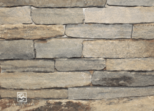 Photo of Nutmeg Ridge Ledge Natural Thin Stone Veneer swatch.