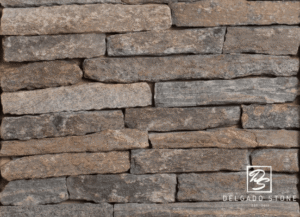 Old New England Wall ledgestone veneer texture sample