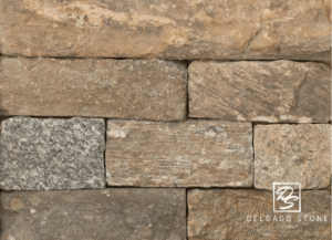 Old New England Wall natural stone veneer strip pattern swatch