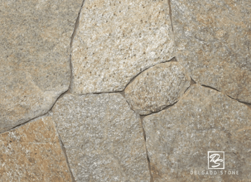 Spruce Mountain Mosaic stone veneer swatch.