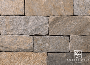 Spruce Mountain Strip stone veneer swatch.