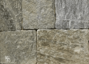 Black Ash Square And Rectangle Natural Thinstone Veneer Swatch.