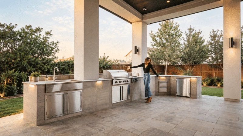 Belgard Outdoor Kitchen Artforms™ Scandina Gray