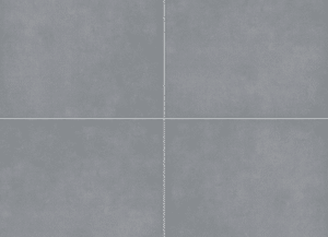 Arterra True Blue porcelain paver surface in a square grid layout