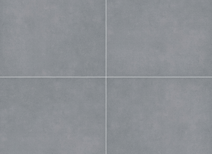 Arterra True Blue porcelain paver surface in a square grid layout